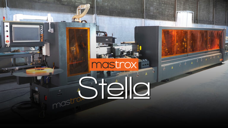 ขั้นสุดของ เครื่องปิดขอบอัตโนมัติ Edge Banding Machine mastrox Stella 2x Glue unit
